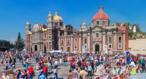 Our Lady of Guadalupe basilica square, Mexico City