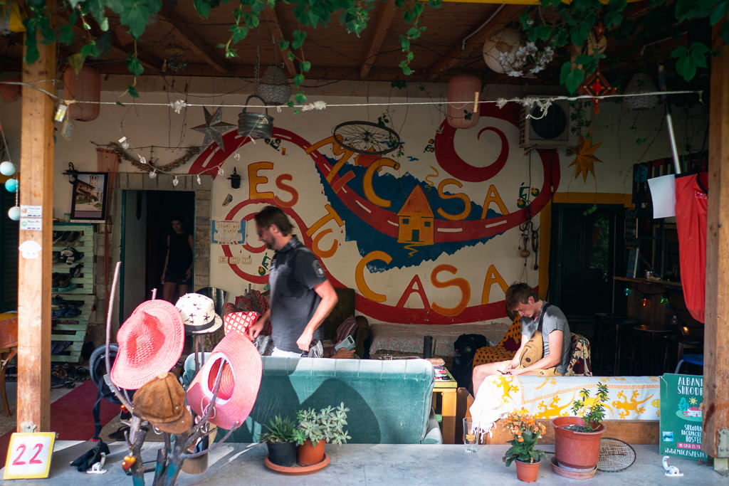 A shop in Albania