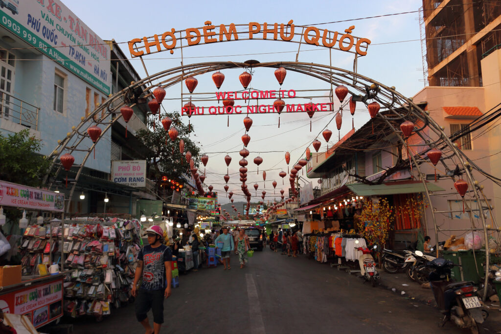 Phu Quoc Night Market in Duong Dong town