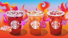 Starbucks new swicy drinks.